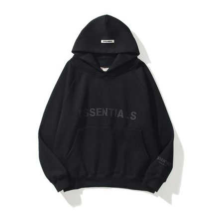 Essentials Oversized Hoodie Black , Hoodie 00..