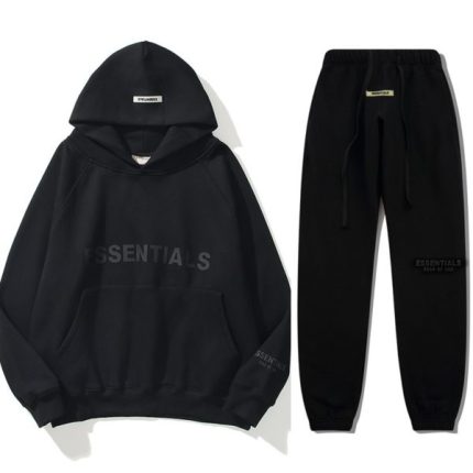 Essentials Oversized Tracksuit – Black , Tracksuit 00..