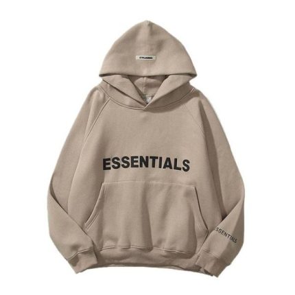 Essentials Oversized Hoodie Men Women Brown , , Hoodie 00..